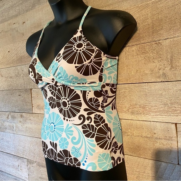 Seafolly women’s patterned tankini‎ in size  14 - Picture 2 of 8